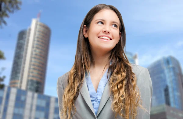 Hermosa mujer de negocios — Foto de Stock