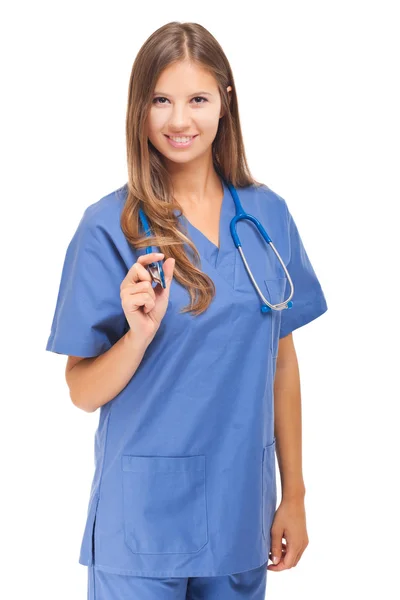 Young smiling nurse Stock Picture