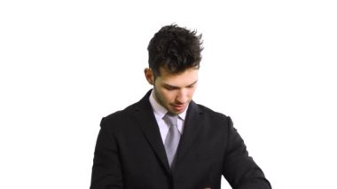 zaman izlerken iş adamı