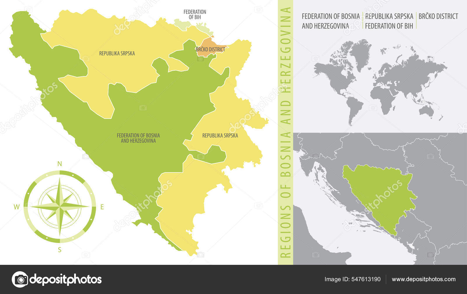 Mapa Detalhado De Portugal Com Divisões Administrativas Em Regiões