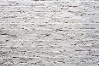 Old white brick wall background clipart