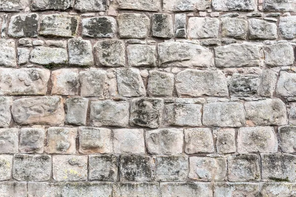 Old medieval wall made from big stone — Stock Photo, Image