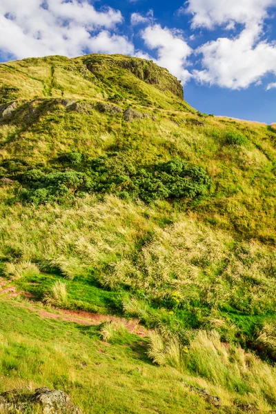 Widok z Arthur's Seat w Edynburgu — Zdjęcie stockowe