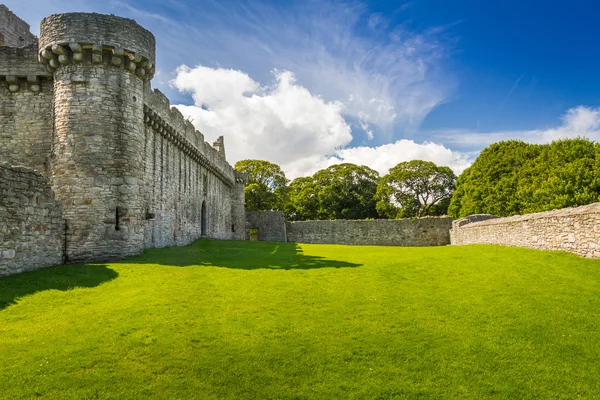 View of the medieval castle of stone — Stock Photo, Image