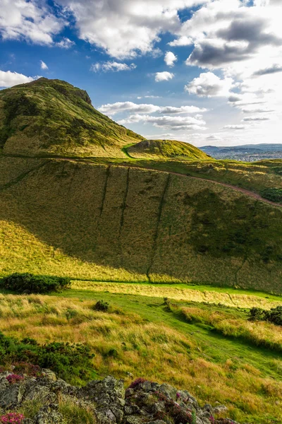 View of Arthur's Seat in summer — Stock Photo, Image
