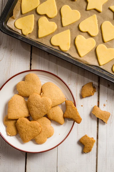 Homemade Christmas gingerbread cookies — Stock Photo, Image