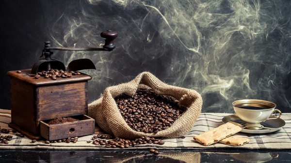 Duft von gebrautem Kaffee — Stockfoto