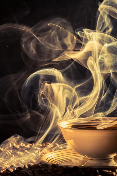 Zapach świeżo parzonej kawy — Zdjęcie stockowe