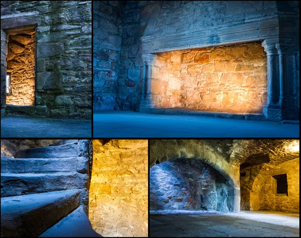 Postal medieval castillo en Escocia — Foto de Stock