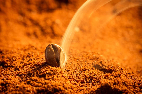 Aroma de granos de café tostados de fondo — Foto de Stock