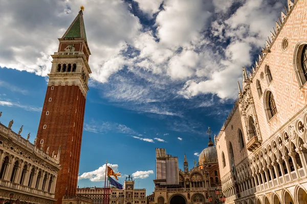 Piazza San Marco a Venezia — Foto Stock