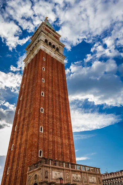 Glockenturm auf dem Markusplatz, Venedig — Stockfoto