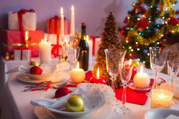 Piatto principale come regalo di Natale — Foto Stock