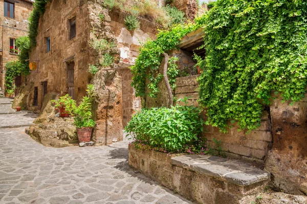 Ancient town in Tuscany — Stock Photo, Image