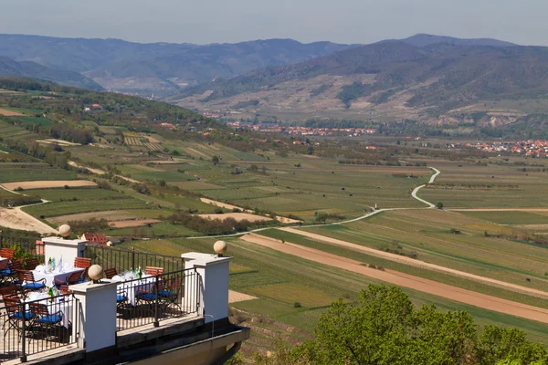 Ristorante con vista — Foto Stock