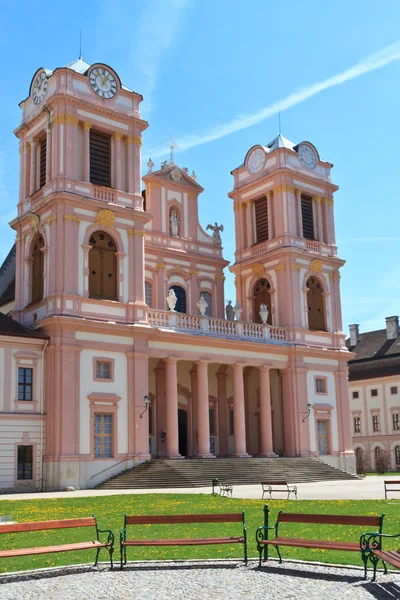 Kerk van het klooster goettweig — Stockfoto