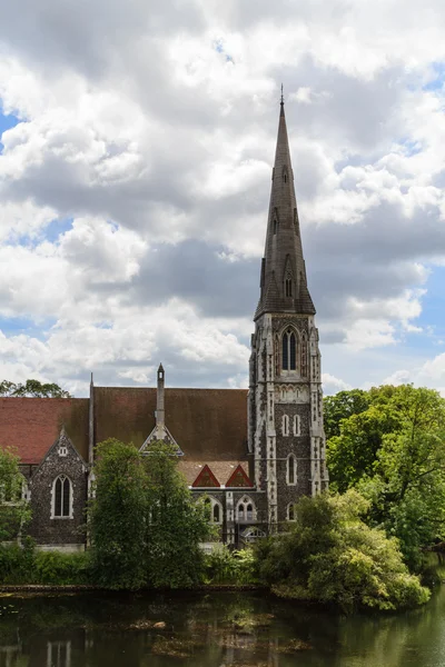 Kościół St. Alban — Zdjęcie stockowe