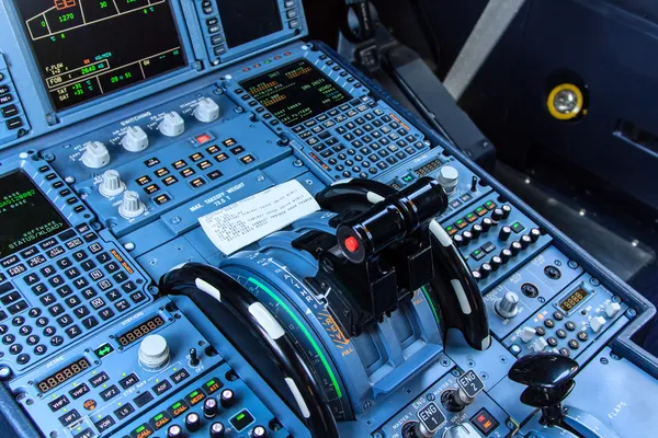 Cockpit console — Stock Photo, Image