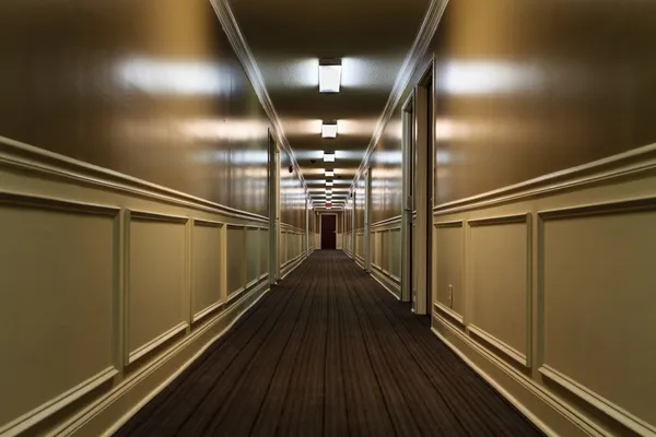 Hotel corridor — Stock Photo, Image