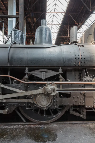 Steam locomotive detail — Stock Photo, Image