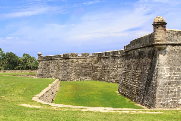 Fort St. Augustine, florida — Stockfoto