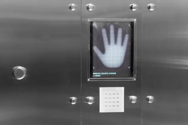Biometrischer Sicherheitsscanner — Stockfoto