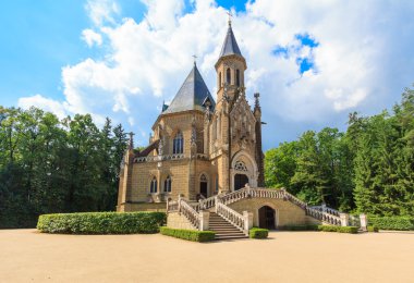 mezar odası ve Çek Kraliyet ailesi Schwarzenberg Kilisesi