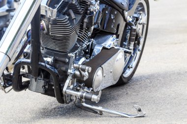 Bir otorcycle detay