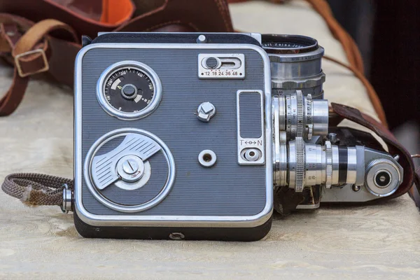 Câmera de vídeo vintage — Fotografia de Stock