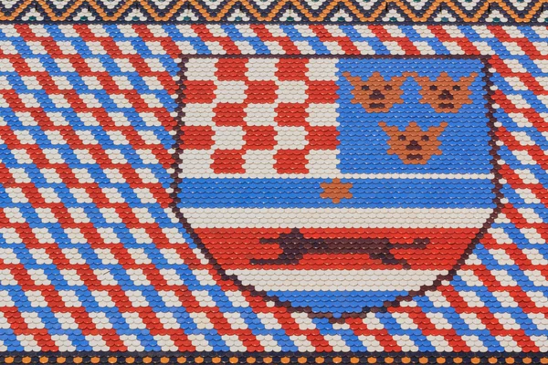 Heraldyczny symbol na san marco Kościoła — Zdjęcie stockowe