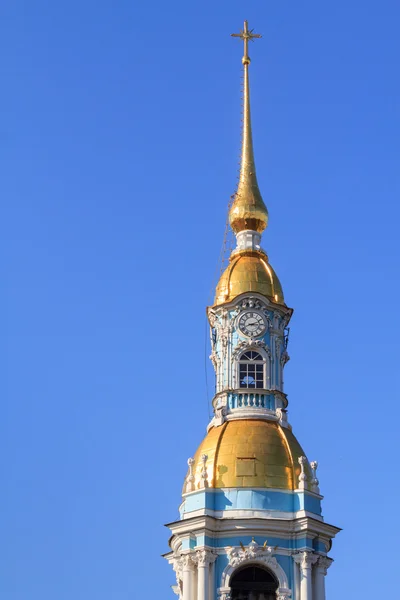 St. Nicholas Naval Cathedral Tower — Stock Photo, Image