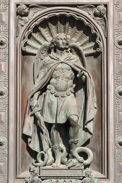 Római angyal bronz szobor — Stok fotoğraf