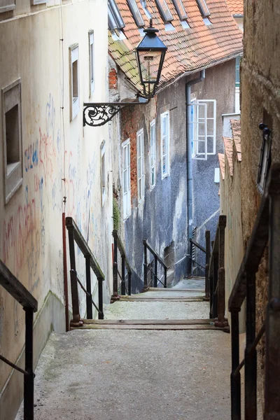 Callejón de abajo — Foto de Stock