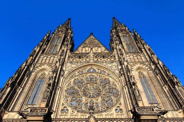 Cattedrale gotica di San Vito a Praga — Foto Stock