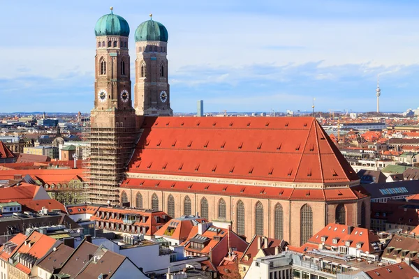 Frauenkirche w Monachium — Zdjęcie stockowe