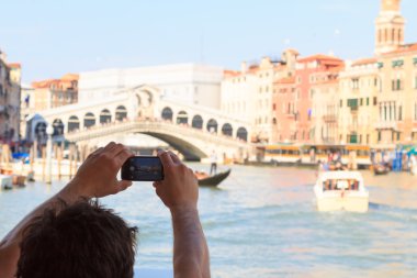 rialto Köprüsü Fotoğraf çekici