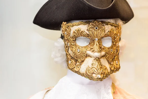 Venice Casanova carneval mask — Stock Photo, Image