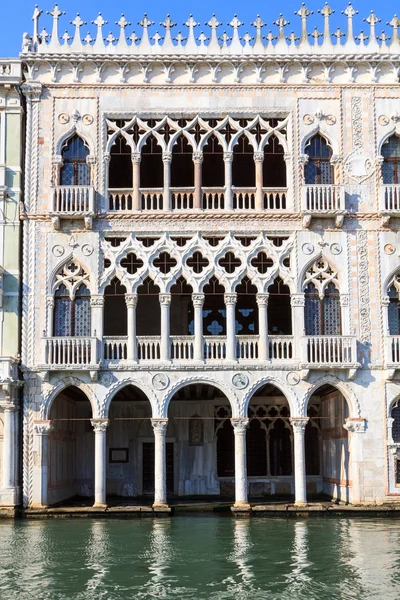 Venedik CA d'oro ünlü Sarayı — Stok fotoğraf