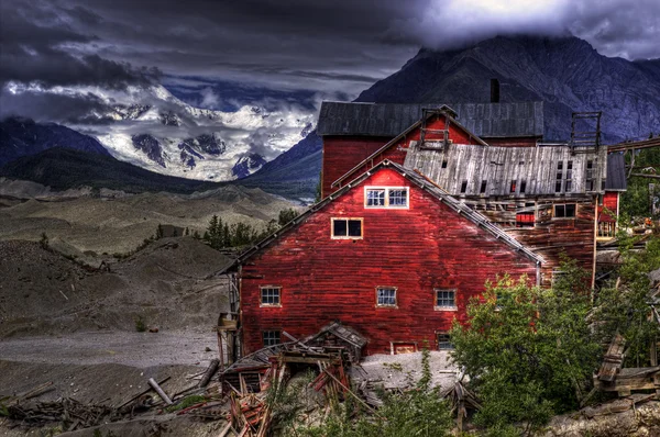 Kennecott bánya gleccser — Stock Fotó