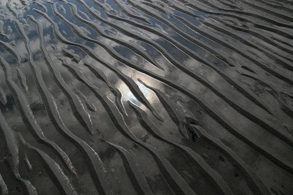 Padrões de areia — Fotografia de Stock