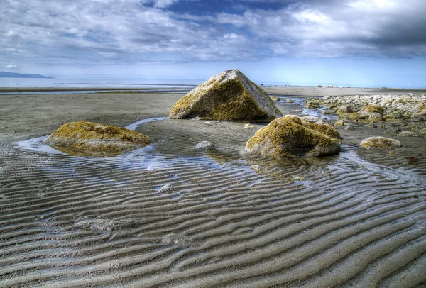 Skały i piasek — Zdjęcie stockowe