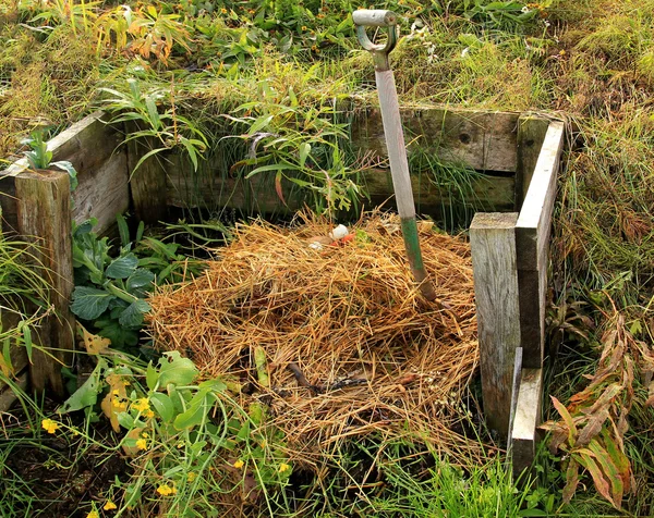 Compost Pile — Stock Photo, Image