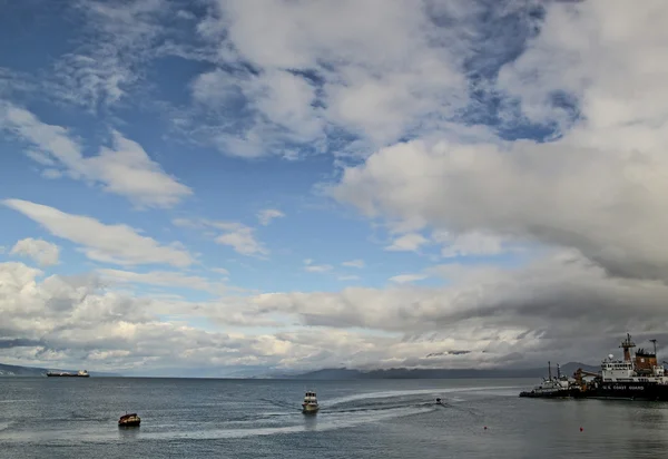 Bateaux dans le port de Homer — Photo