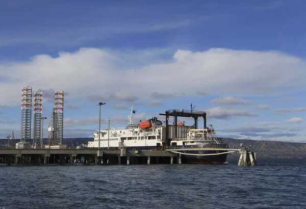 Aljašský ferry Dock — Stock fotografie