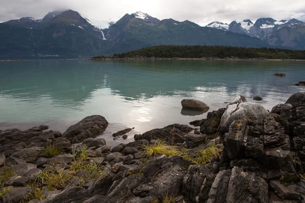 Chilkat Inlet avec brume — Photo