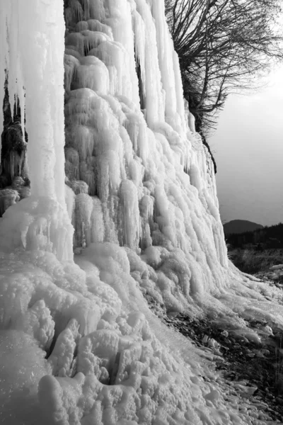 Cortina de hielo — Foto de Stock