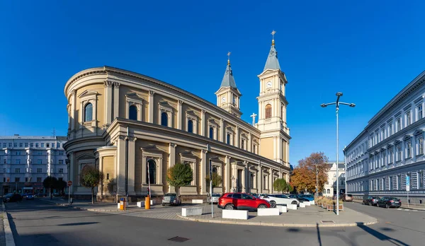 Een Foto Van Kathedraal Van Goddelijke Redder Ostrava — Stockfoto