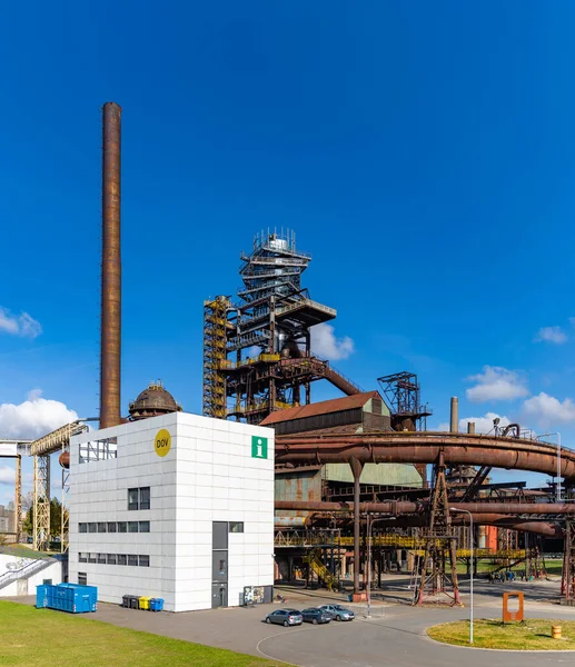 Ein Bild Des Unteren Vitkovice Industriekomplexes Mit Dem Bolzenturm Und — Stockfoto