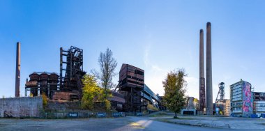 Aşağı Vitkovice endüstriyel kompleksinin panorama resmi.