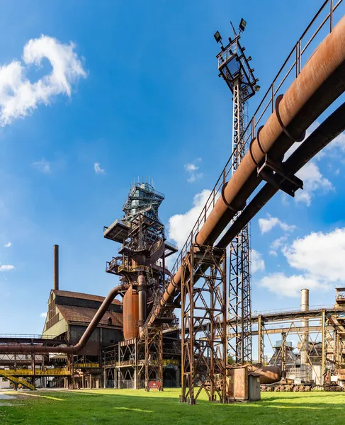 Ein Bild Des Unteren Vitkovice Industriekomplexes Mit Dem Bolzenturm Und — Stockfoto